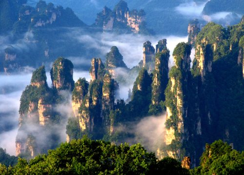 LO MEJOR DE CHINA CON LAS MONTAÑAS AVATAR